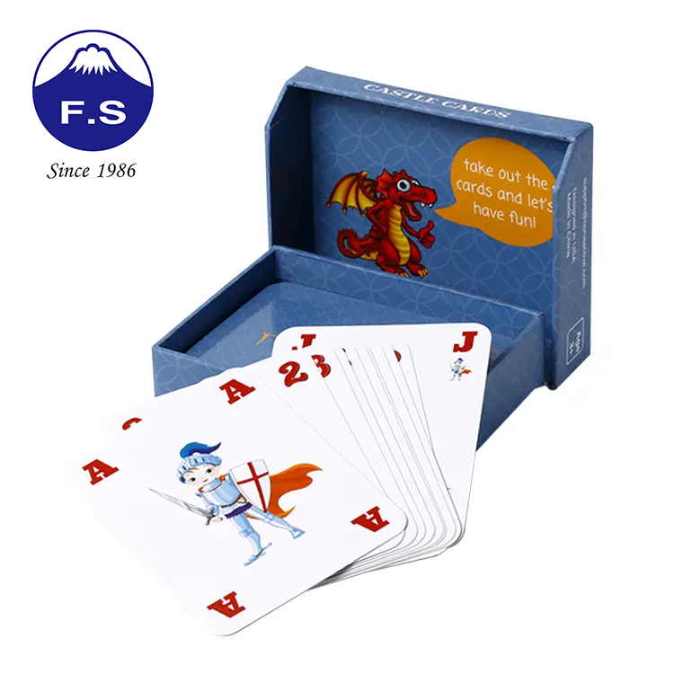 Cmyk Printing Art Paper Custom Poker Paying Cards