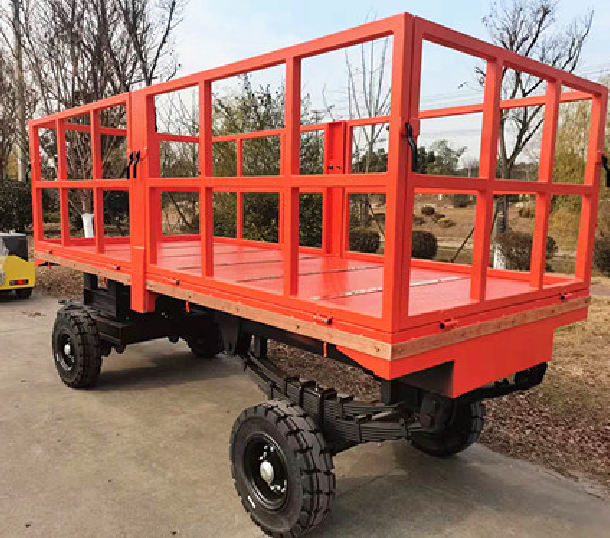 Two Way Traction Frame Type Flatbed Truck