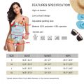 2021 Swimwear One Piece Swimsuit Women Backless Monokini Merry Chirstmas Claus Swimsuit Sport Bodysuit Beach Bathing Suit Swim