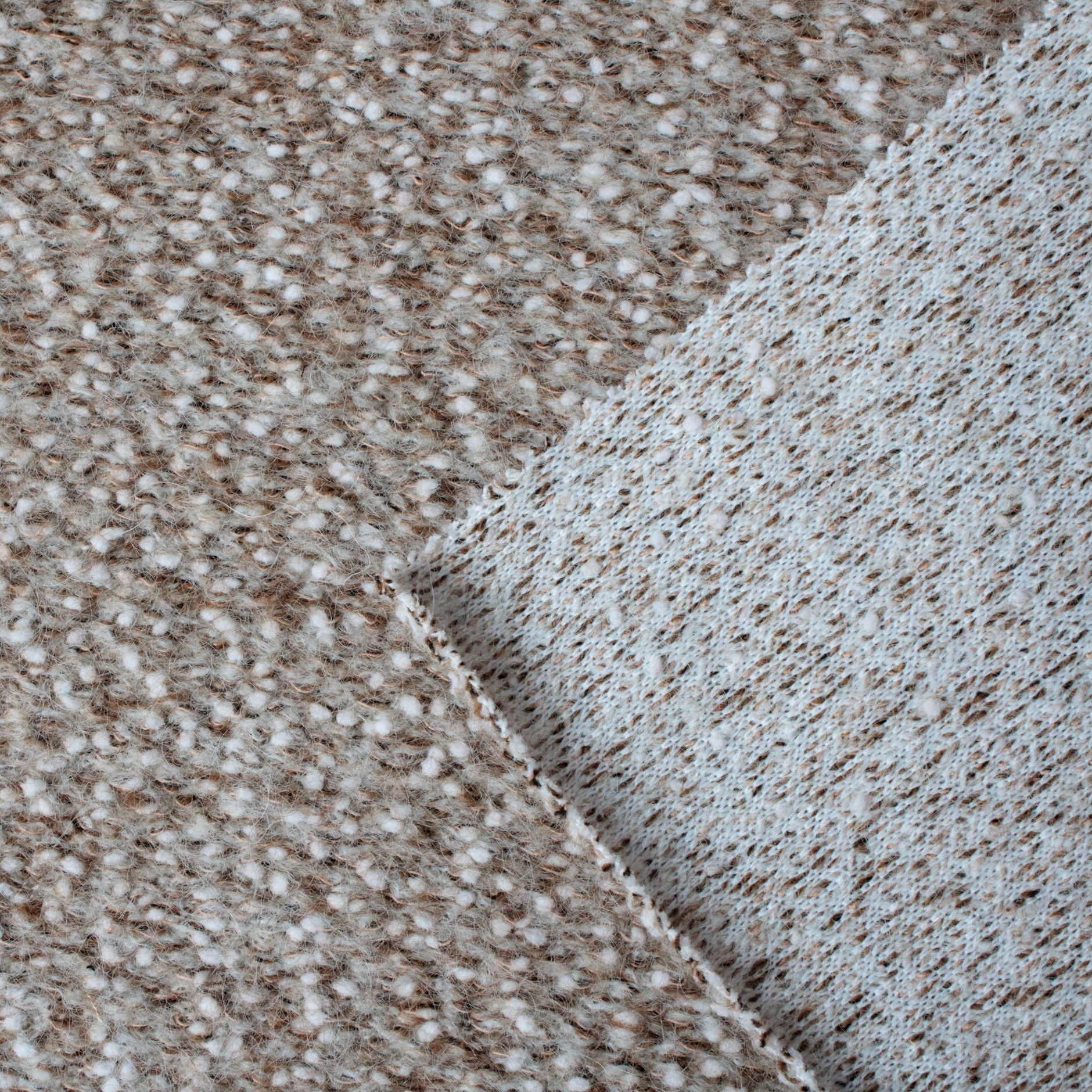 wool dot design fabric