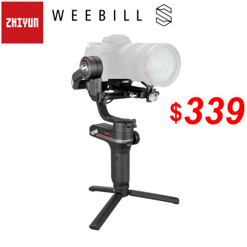 Zhiyun Weebill S 3-Axis Image Transmission Handheld Gimbal Stabilizer for Sony A7 Panasonic EOS R Mirrorless Camera OLED Display