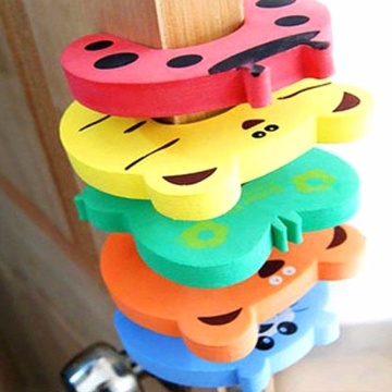 6/12pcs Silicone Doorways Gates Decorative Door Stopper Baby Safety Care Cartoon Animal Jammer Kid Children Protection