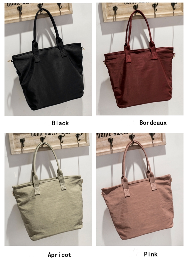 Washed Nylon Handbag Washed Nylon Handbag
