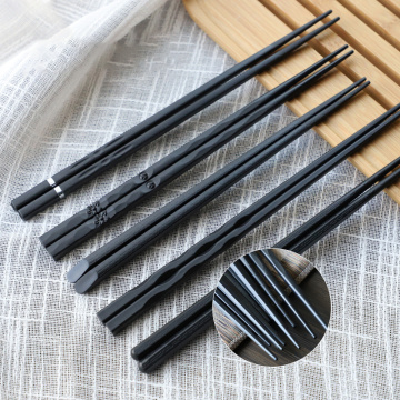 1 Pair Japanese reusable chopsticks Alloy Non-Slip Sushi Food sticks Chop Sticks Chinese Gift reusable chopsticks Kitchen Tools