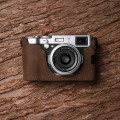 Fuji X100F Camera Mr.Stone Handmade Genuine Leather Camera case Video Half Bag Camera Bodysuit