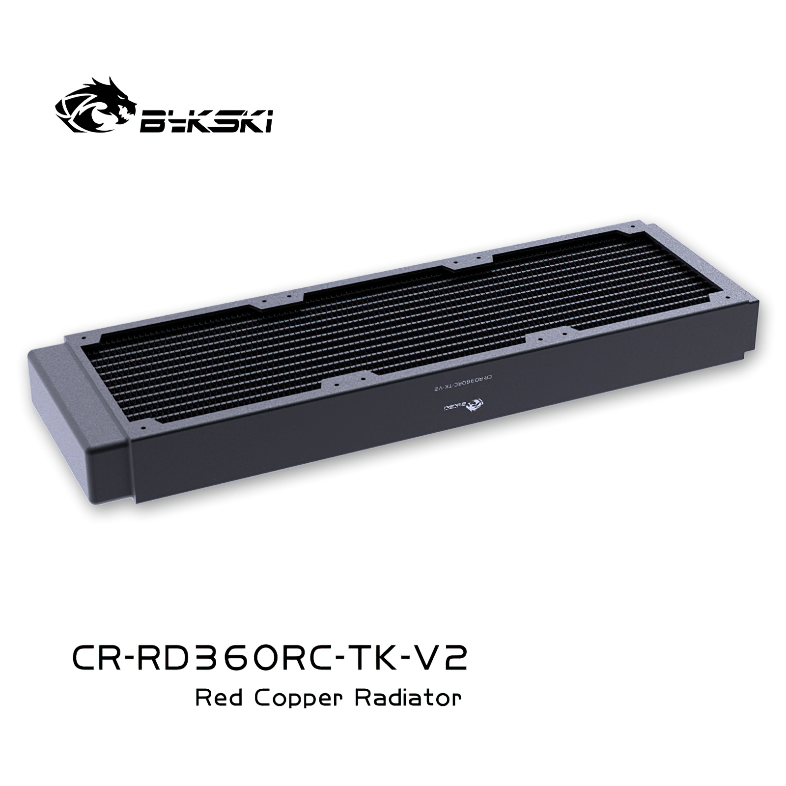Bykski CR-RD360RC-Tk-V2 360mm High Performance Double Row Copper Radiator Heat Exchanger