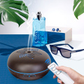 550ml Air Humidifier Ultrasonic Oil Diffuser Remote Control Wood Grain Aromatherapy Difusor de aroma Essential Oil Mist Maker