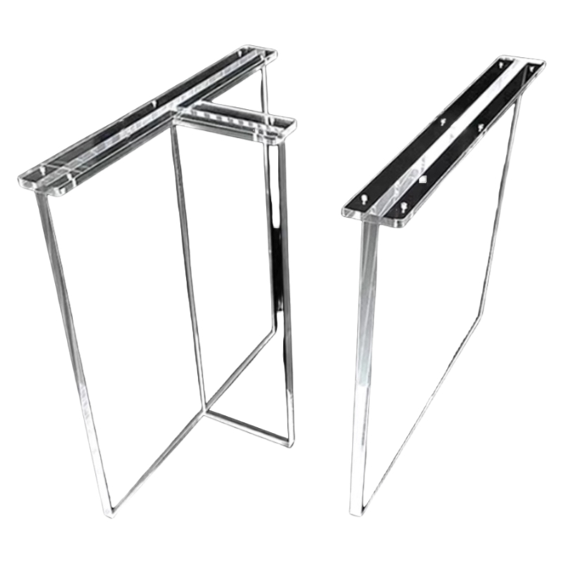 Custom acrylic table legs