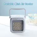 Mini Air Conditioners Cooling Electric Humidifier Desktop Fan With Waterbox Portable Ac Low Noise Small Mobile Air Conditioning