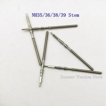 Watch Steel Stem Kit NH35 NH36 NH38 NH39 Movement Fit Steel Crown Men's Watch Movement watch parts crown stem