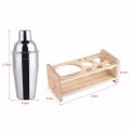 Professional Bartender Set 12Pcs 550ML Cocktail Shaker Set Hand Shaker Drink Fancy Jug Wine Mixer Party Bar Set Brewing Kit