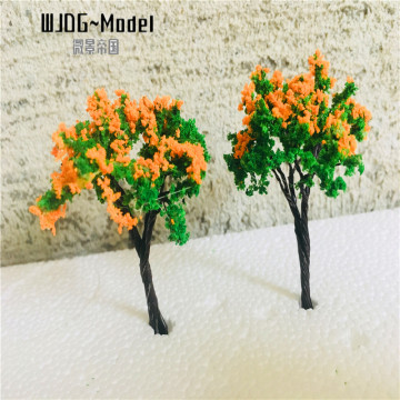 wiking 6 Garden street wire flower tree model train children's toysA variety of specifications of hot10pcs