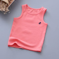 Ready Stock Summer New Baby Clothing Children's Pure Cotton Vest Baby Boys Girls Kids Leisure Sleeveless T-shirt