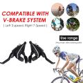 Bicycle transmission 21/24 speed mountain bike conjoined finger dial Speed MTB Shifter bicycle Derailleur EF65-7-8 Accessories