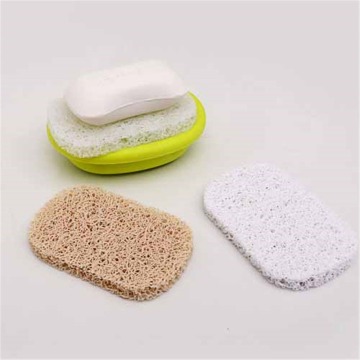 Soap Saver Environmental Protection Mildew Creative Drain Soap Pad Anti Skid PVC Portable Bathroom Soap Dish Storage Accessories