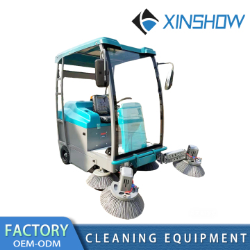 Multi functional road driving sweeper