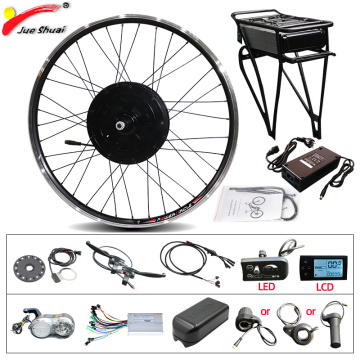 Motor Wheel 250W 350W 500W Electric Bicycle Kit 48V ebike Conversion Kit 36V Ebike Kit For 20