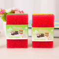 Home Kitchen Loofah Sponge Cleaning Cloth Non-Woven Decontamination Dishcloth Rag 12x7.5x5.5cm