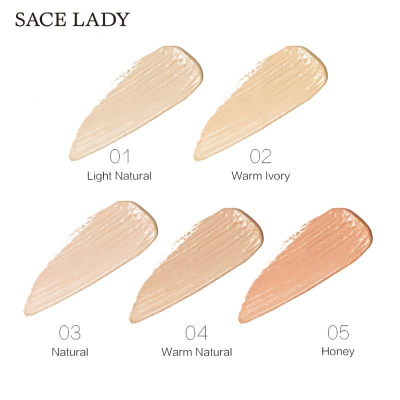 SACE LADY Face Concealer 6ML Liquid Foundation Full Cover Dark Circles Eye Base Concealer Acne Natural Lasting Makeup Cosmetic