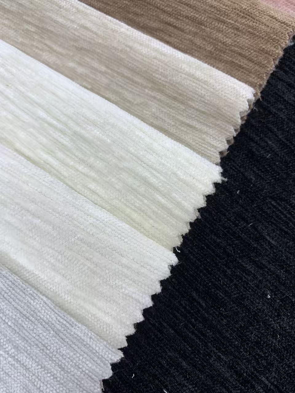 Horizontal Stripe Chenille Upholstery Fabric
