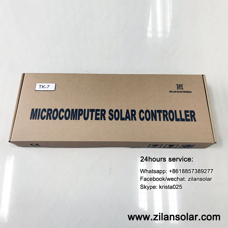 TK-7 solar controller with bottom fixed sensor for non pressurized solar water heater