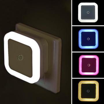 LED Night Light Mini Light Wireless Sensor Control EU US Plug Nightlight Lamp For Children Kids Living Room Bedroom Lighting