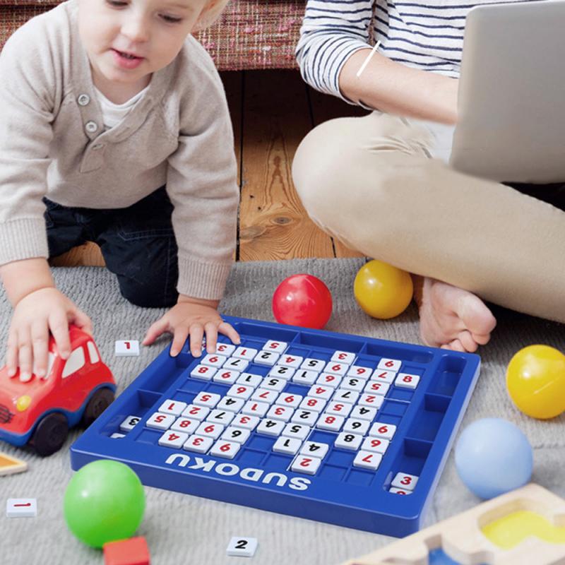 Math Toys Nine Palace Sudoku Plate Game Children Develop Logical Thinking Reasoning Training Classic Learning & Education Toys