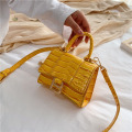 Yellow shoulder bag