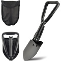 MAIYUE High Quality Three Folding Spade Shovel Outdoor Cleaning Tool Portable Stainless Steel Folding Shovel For Camping