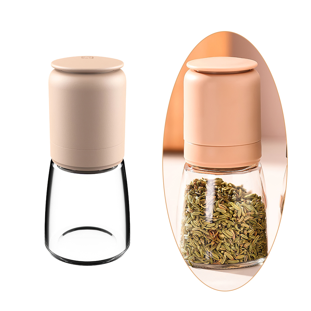 Automatic Mill Pepper And Salt Grinder Peper Spice Grain Mills Porcelain Grinding Core Mill Kitchen Tools Manual Grinder 150ML