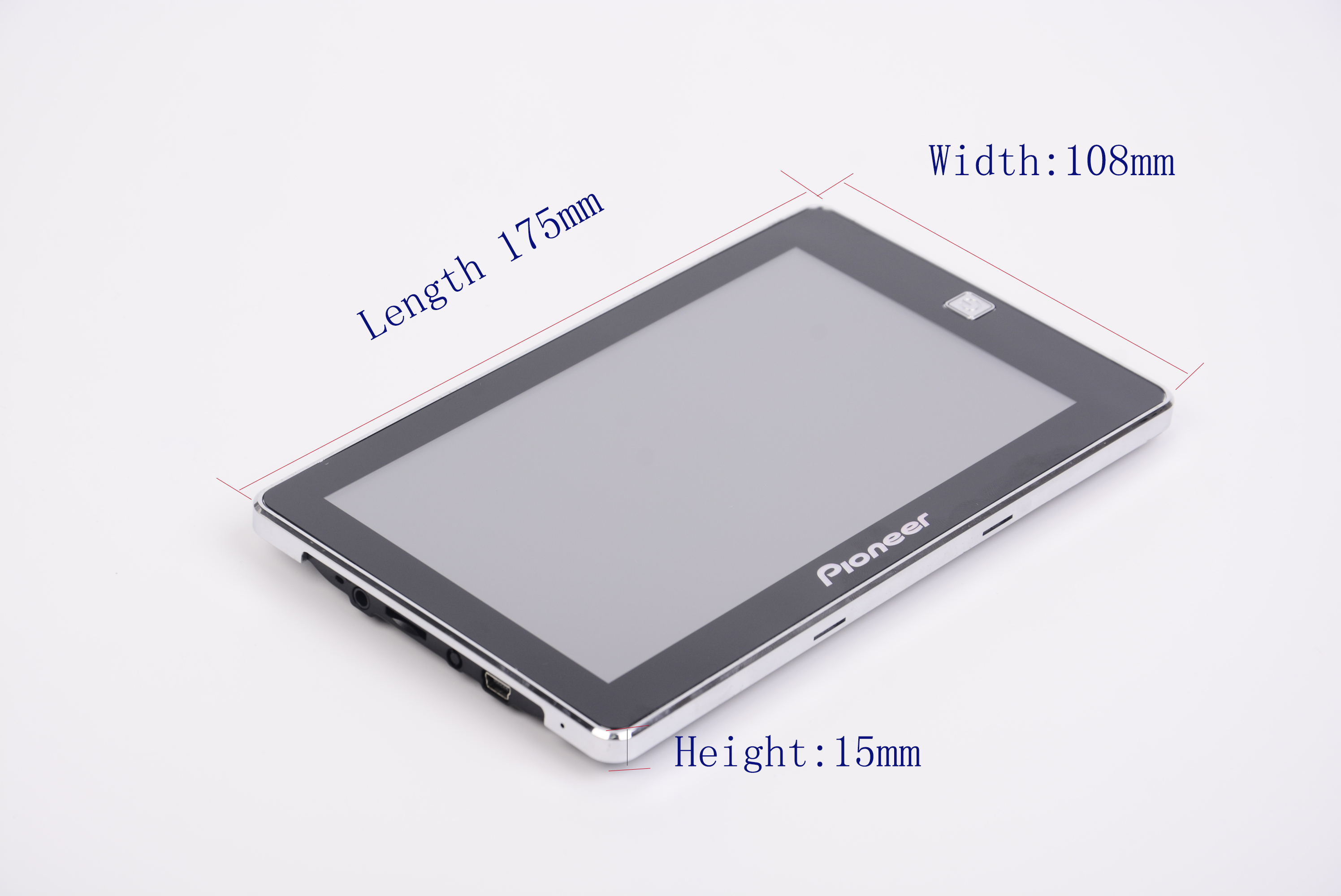 7 inch 800*480 truck bluetooth avin GPS Navigation mtk MSB2531 windows CE 6.0 800Mhz DDR 256M 8GB vehicle gps navigator