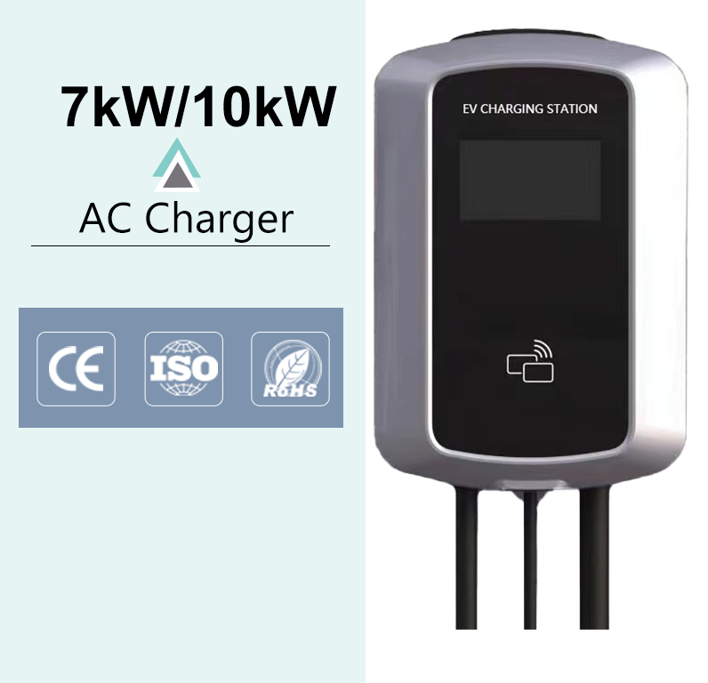 7kW 10kW AC Wall-Mounted Elereic Charger Home Use