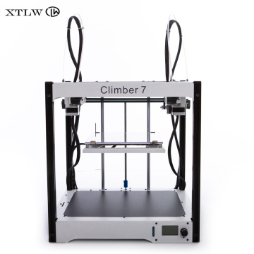 Newest IDEX 3D printer Independent Dual Extruder Full Metal frame High Precision Large size DIY kit Climber7