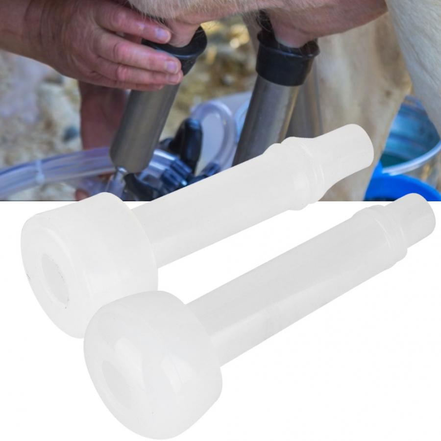 Soft Rubber Round Head Milking Liner Milk Teat Machine for Cattle Sheep Horses Livestock Rubber Milking Liner for Cow/Goat/Sheep