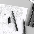 Drawing Pen Fineliner Ultra Fine Line Art Pen Black Ink 005 01 02 03 05 08 Micron Drawing Pen Office School Set