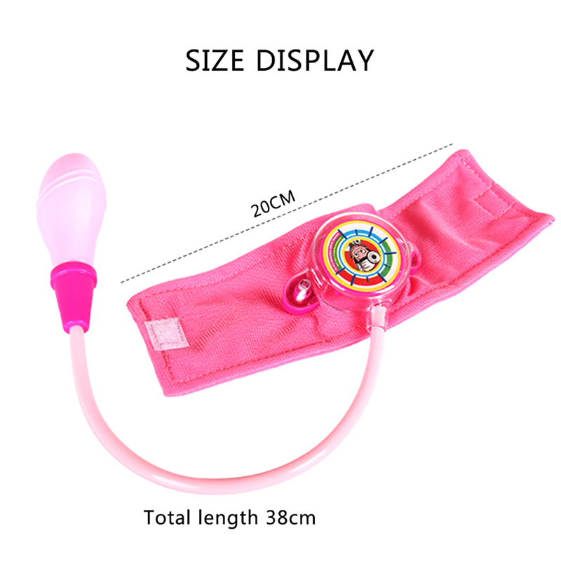 1PC Children Doctor Toys Stethoscope Pretend Play nurse white robe uniform Role-playing Games Medicine Educational Learning Toys
