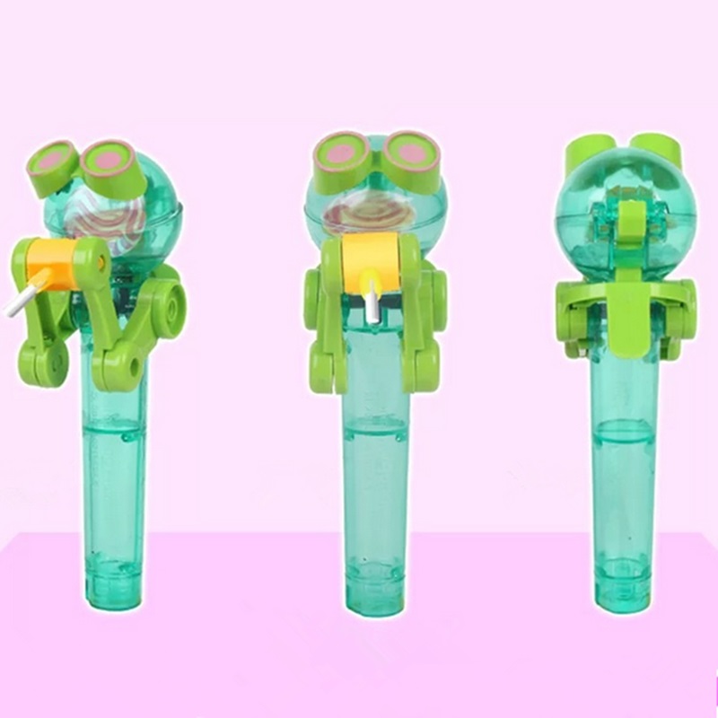 Creative Eating Robot CUTE Lollipops Holder Stand Lollipop Storage Robot Holder Decompression Toys candy Dustproof Kid Gift