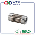 Coupler GND zinc alloy material flexible shaft couplings for micro motor and encoder coupling servo motorshaft