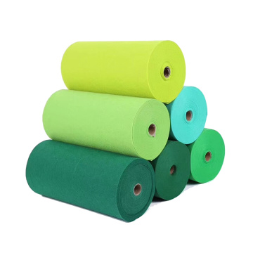 3mm Thick Green Felt Fabric Polyester Non Woven Feltro Handmade DIY Craft Sewing growing bag Material Felt Needlework Fabric