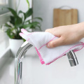 5pcs/Set Dishcloth Towels Multi-Purpose Home Kitchen Towel Rag Absorbent Washing Towels Cloth Cotton Gauze Cleaning Cloth