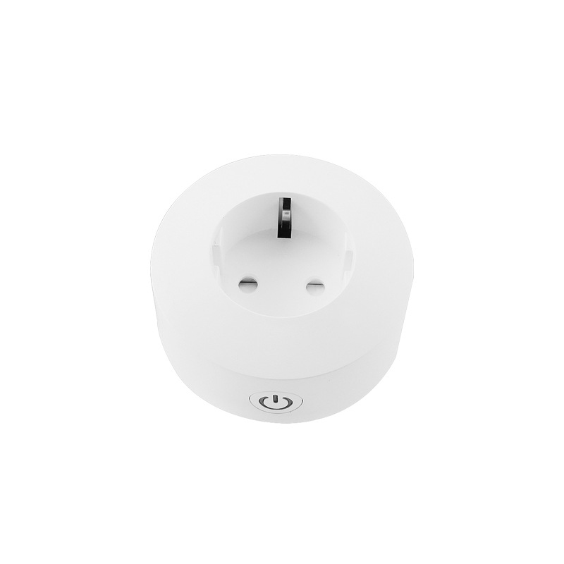 Smart Plug WiFi Socket EU 10A Power Monitor Timing Function Tuya SmartLife APP Control Works Wireless WiFi Smart Plug EU Adaptor