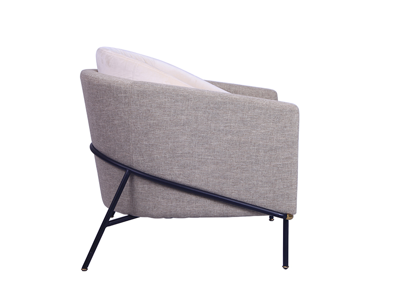Comfortable_Italian_Fil_Noir_Fabric_Armchair