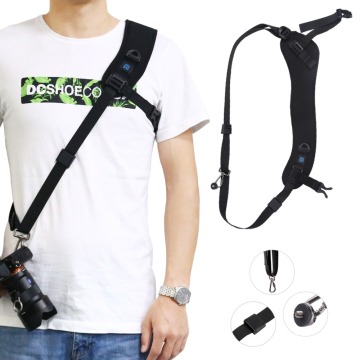 PULUZ Camera Strap Quick Release Anti-Slip Soft Pad Belt Rapid Shoulder Sling Neck for Camera DSLR Canon Eos 7D 1100D 1000D