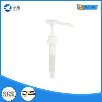 White Plastic Food Grade Dispensing Pump Long Tube