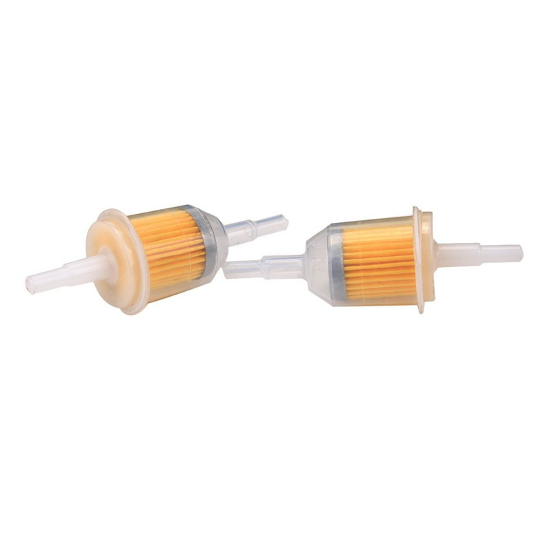 10pcs Universal Inline Gas/Fuel Filter 6MM-8MM 1/4" For Lawn Mower Small Engine Auto Accessories Motorcycle Accessories Oil Filt