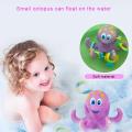 Swimming Wind-up Animal Toy Child Baby Kids Bath Time Clockwork Bath Float Educational Toy for Children Baby Gifts Random Color