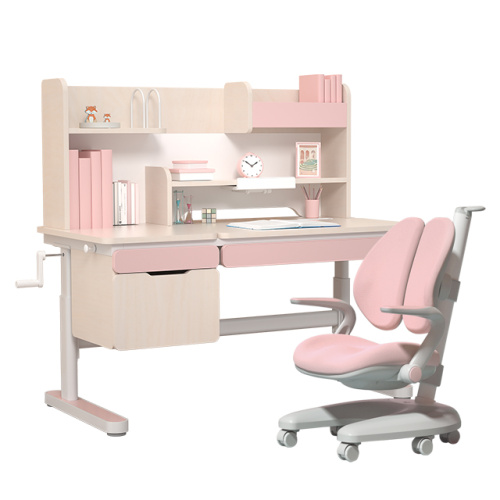 Quality kids wood study desk and chair set for Sale