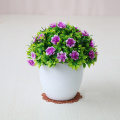 Romantic Fake Artificial Plants Bonsai Potted Simulation Decor Office Outdoor