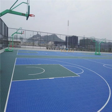 Pp Court Tiles Flooring For Outdoor Basketball Court China