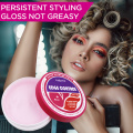 100g Hair Wax Cream Edge Control Hair Styling Cream Broken Hair Finishing Anti-Frizz Hair Fixative Gel Rose Flavor Hair Tool